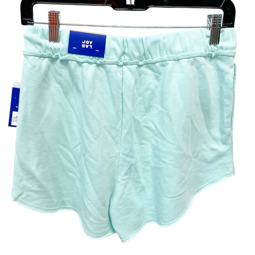 JoyLab Women's Light Blue High-Rise French Terry‎ Drawstring Shorts Size S - Picture 2 of 5